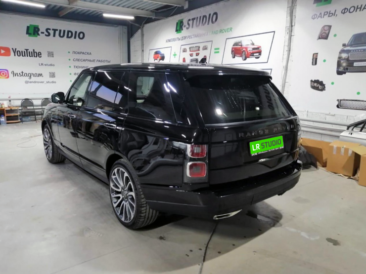 Фонари Range Rover Autobiography 2013-2017 в стиле 2018