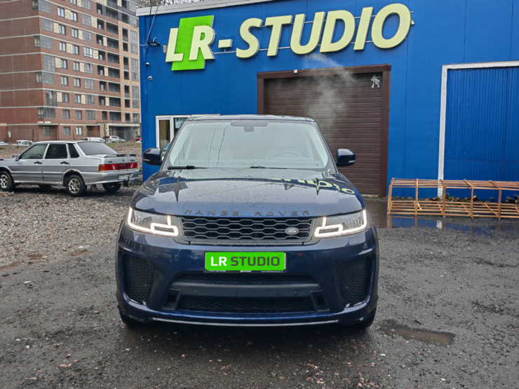 Комплект Рестайлинга Range Rover Sport 2014-2017 в 2018 SVR под ключ