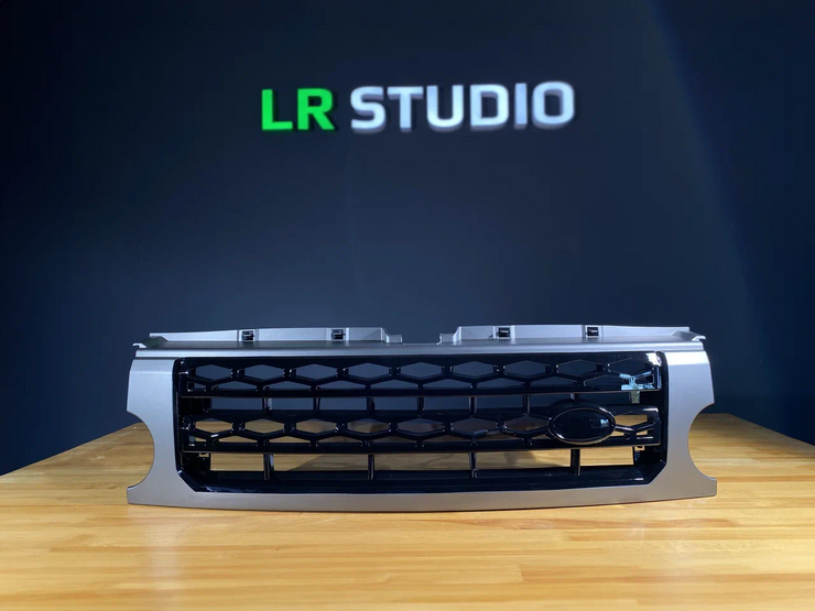 Решетка радиатора Land Rover Discovery 3 в стиле Discovery 4 2010-2014