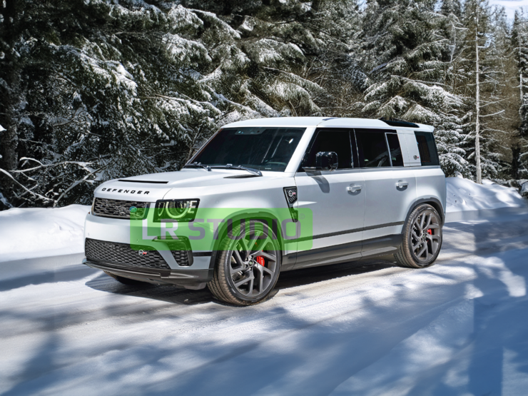 Обвес Land Rover Defender SVR
