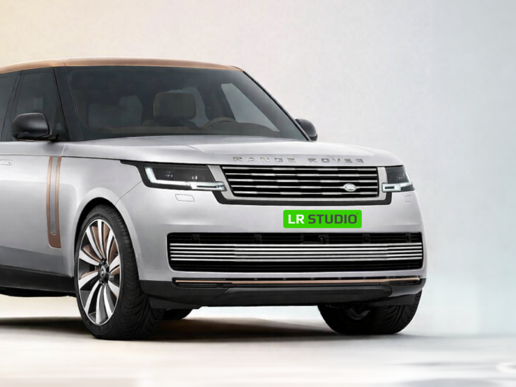 Решетка радиатора Range Rover 2022+ SV
