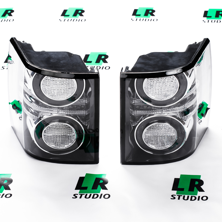Фонари задние Range Rover Black 2002-2012