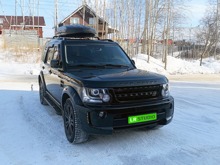 Решетка черная Land Rover Discovery 4 (2014+)