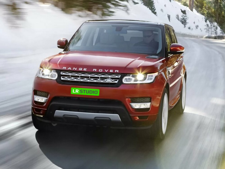 Решетка радиатора Range Rover Sport 2014-2017