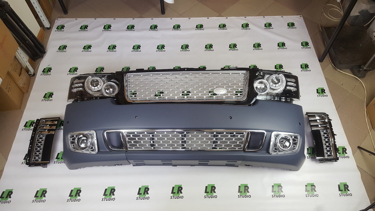 Обвес Range Rover autobiography 2002-2012 перед